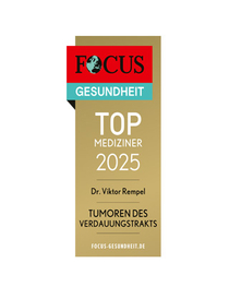FOCUS-Siegel "Top Mediziner 2025 für Tomeren des Verdauungstrakts"