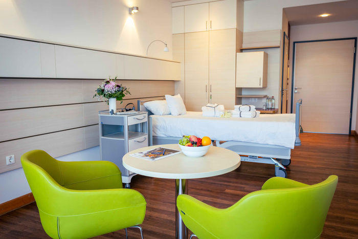 Einbett-Wahlleistungszimmer im St. Anna Hospital Herne.