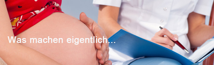 Schwangere im Gespräch im Krankenhaus